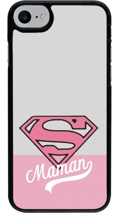 iPhone 7 / 8 / SE (2020, 2022) Case Hülle - Mom 2024 Super hero maman