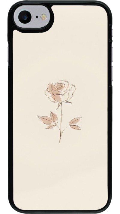 iPhone 7 / 8 / SE (2020, 2022) Case Hülle - Rosa Sand Minimalistisch