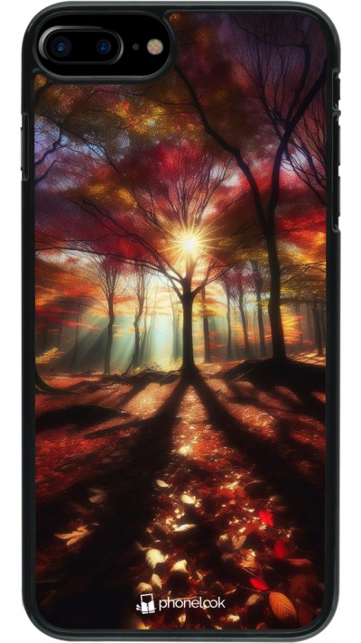 iPhone 7 Plus / 8 Plus Case Hülle - Herbstlicher goldener Glanz