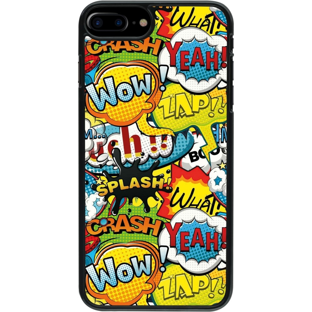 iPhone 7 Plus / 8 Plus Case Hülle - Cartoons slogans