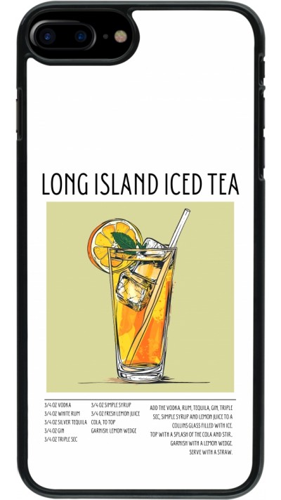 iPhone 7 Plus / 8 Plus Case Hülle - Cocktail Rezept Long Island Ice Tea