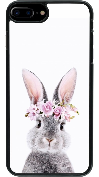 iPhone 7 Plus / 8 Plus Case Hülle - Easter 2023 flower bunny