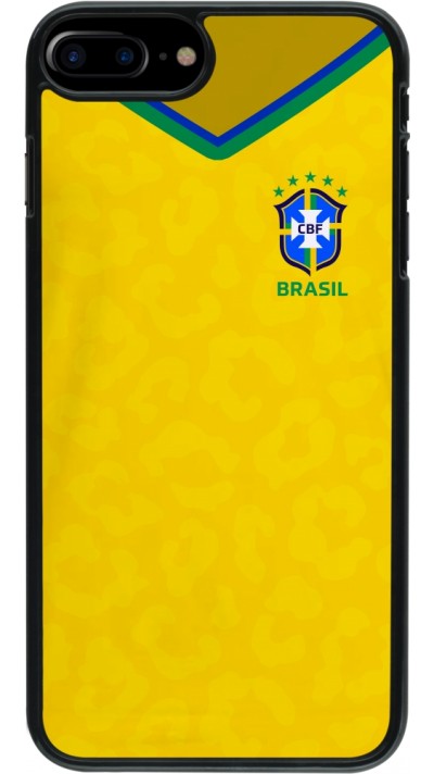 iPhone 7 Plus / 8 Plus Case Hülle - Brasilien 2022 personalisierbares Fußballtrikot