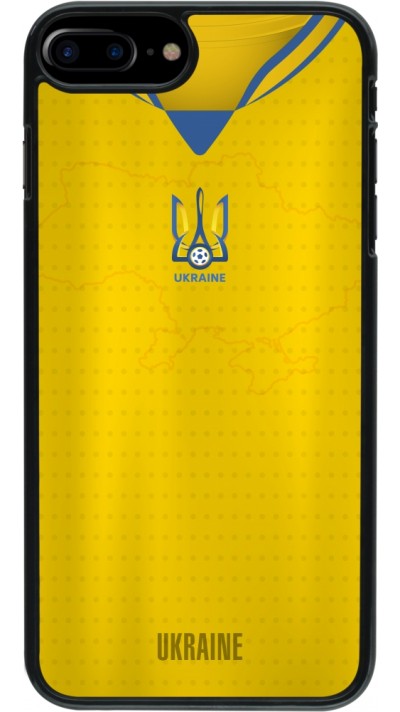 iPhone 7 Plus / 8 Plus Case Hülle - Fussballtrikot Ukraine