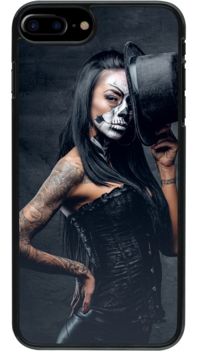 iPhone 7 Plus / 8 Plus Case Hülle - Halloween 22 Tattooed Girl