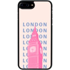 iPhone 7 Plus / 8 Plus Case Hülle - London Pink Print