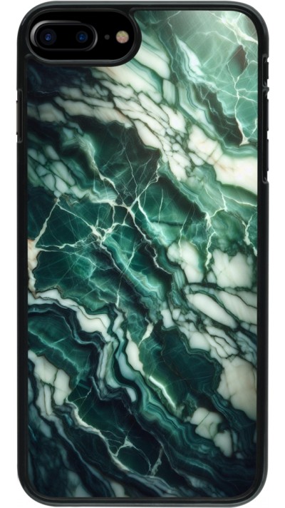 iPhone 7 Plus / 8 Plus Case Hülle - Majestätischer grüner Marmor