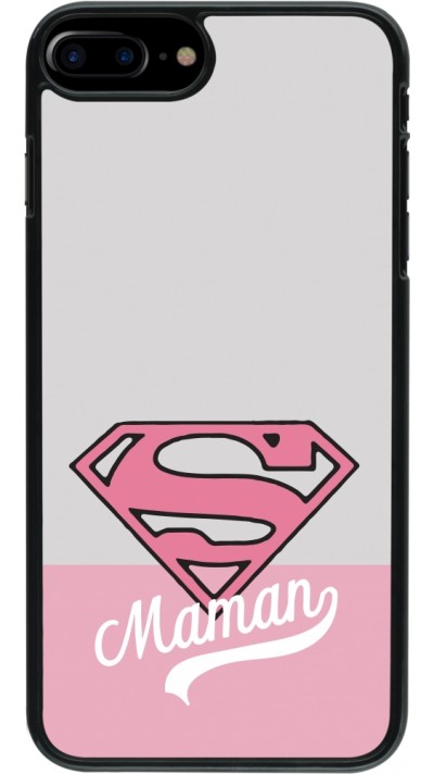 iPhone 7 Plus / 8 Plus Case Hülle - Mom 2024 Super hero maman