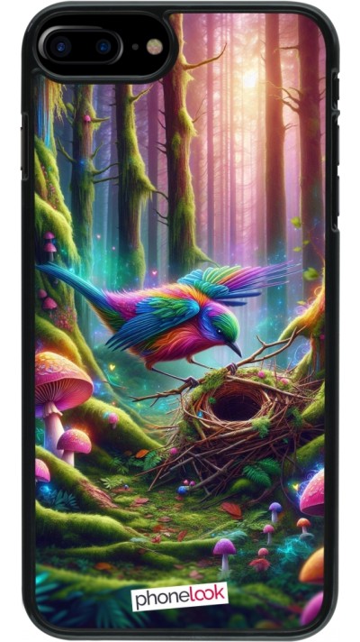 iPhone 7 Plus / 8 Plus Case Hülle - Vogel Nest Wald