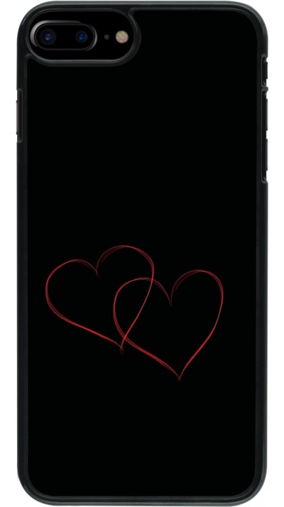 iPhone 7 Plus / 8 Plus Case Hülle - Valentine 2023 attached heart