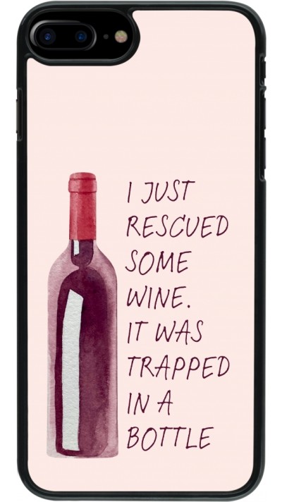 iPhone 7 Plus / 8 Plus Case Hülle - I just rescued some wine