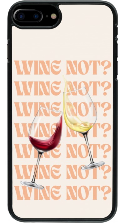 iPhone 7 Plus / 8 Plus Case Hülle - Wine not