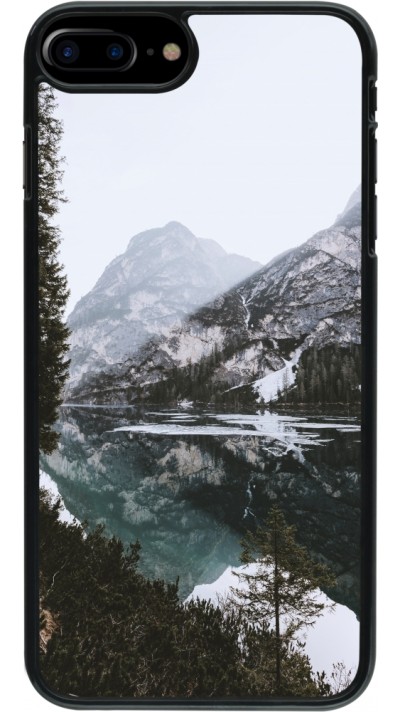 iPhone 7 Plus / 8 Plus Case Hülle - Winter 22 snowy mountain and lake