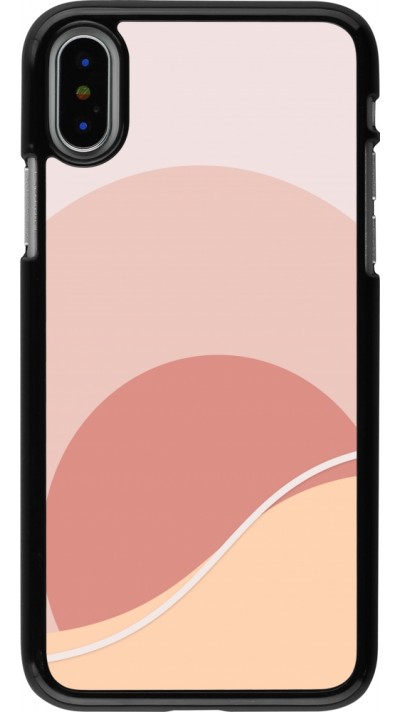 iPhone X / Xs Case Hülle - Autumn 22 abstract sunrise