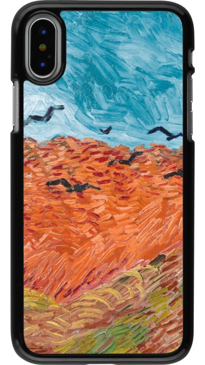 iPhone X / Xs Case Hülle - Autumn 22 Van Gogh style