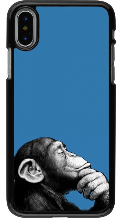 Hülle iPhone X / Xs - Monkey Pop Art