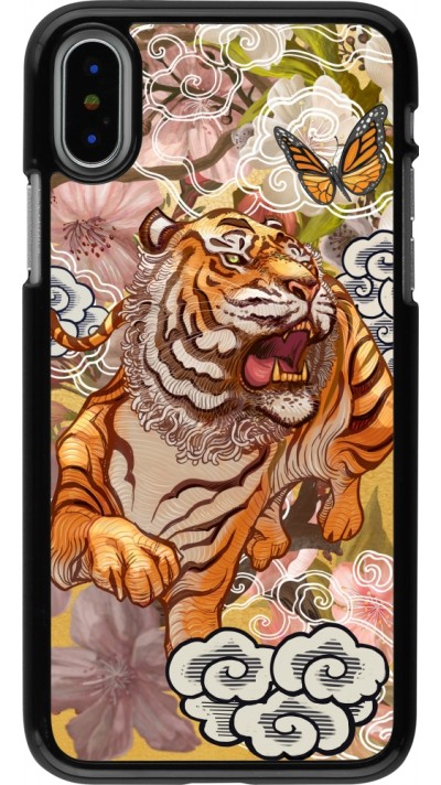 Coque iPhone X / Xs - Spring 23 japanese tiger