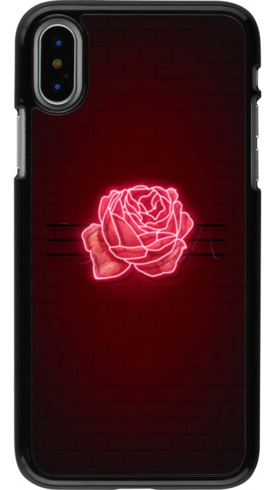 Coque iPhone X / Xs - Spring 23 neon rose