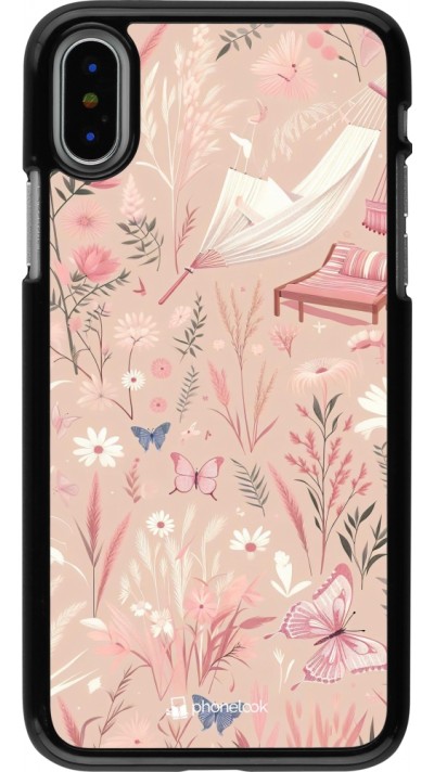 Coque iPhone X / Xs - Summer Pastel Pattern