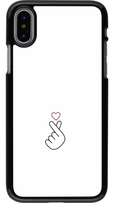 Coque iPhone X / Xs - Valentine 2024 heart by Millennials