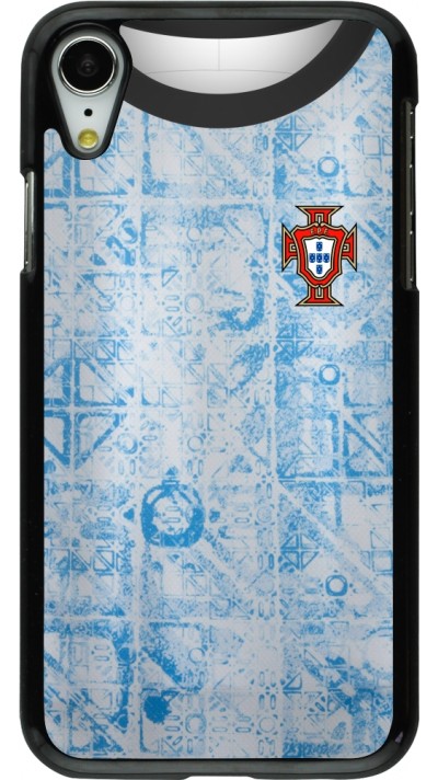 iPhone XR Case Hülle - Portugal Away personalisierbares Fussballtrikot