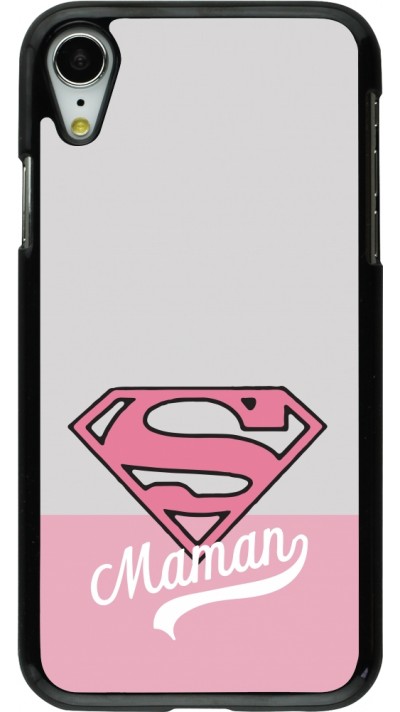 iPhone XR Case Hülle - Mom 2024 Super hero maman