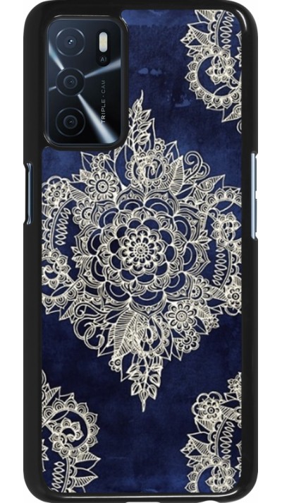 Oppo A16s Case Hülle - Cream Flower Moroccan