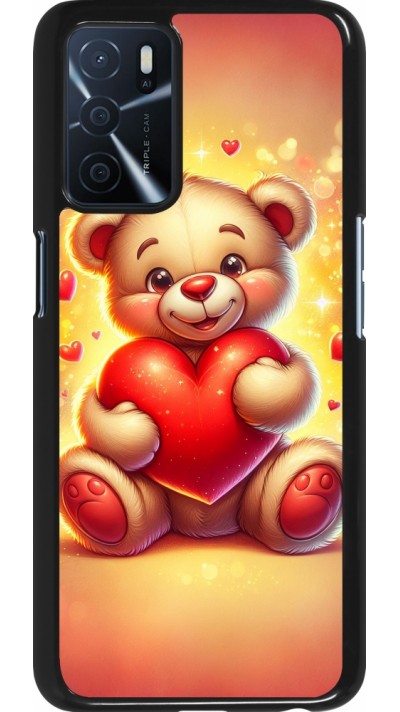 OPPO A16s Case Hülle - Valentin 2024 Teddy Liebe