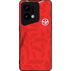 OPPO Find X5 Case Hülle - Silikon schwarz Tunesien 2022 personalisierbares Fussballtrikot