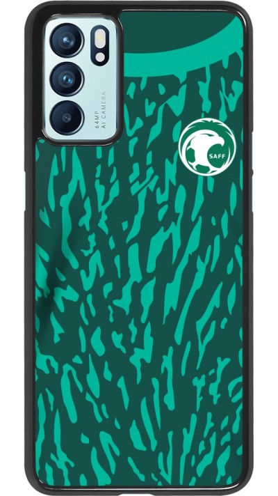 Oppo Reno6 5G Case Hülle - Saudi-Arabien 2022 personalisierbares Fussballtrikot