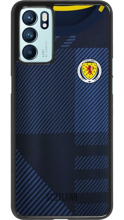 OPPO Reno6 5G Case Hülle - Schottland personalisierbares Fussballtrikot