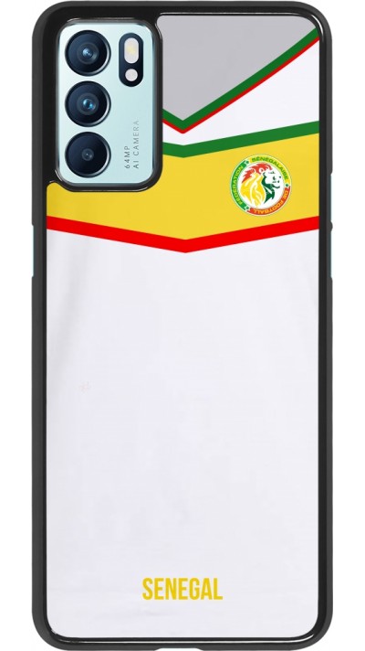 Oppo Reno6 5G Case Hülle - Senegal 2022 personalisierbares Fußballtrikot