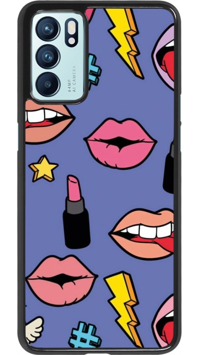 Oppo Reno6 5G Case Hülle - Lips and lipgloss