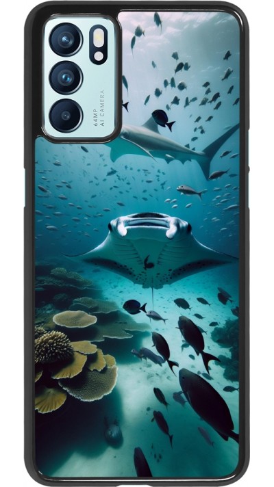 OPPO Reno6 5G Case Hülle - Manta Lagune Reinigung