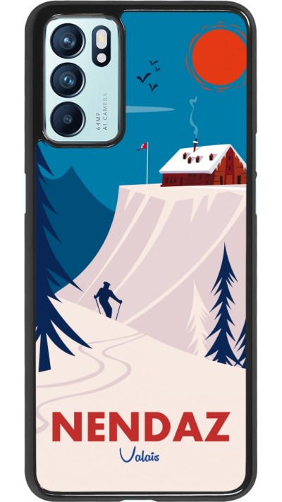 OPPO Reno6 5G Case Hülle - Nendaz Cabane Ski