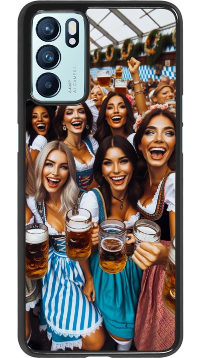 OPPO Reno6 5G Case Hülle - Oktoberfest Frauen