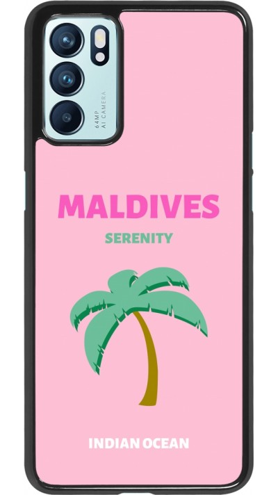 OPPO Reno6 5G Case Hülle - Pop Summer Destination Maldives