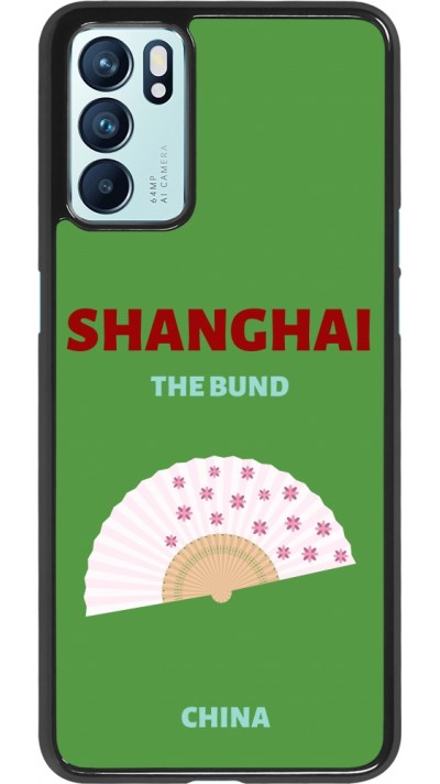 OPPO Reno6 5G Case Hülle - Pop Summer Destination Shanghai