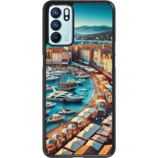 OPPO Reno6 5G Case Hülle - Saint-Tropez Strand