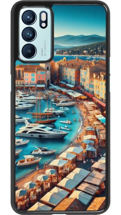 OPPO Reno6 5G Case Hülle - Saint-Tropez Strand