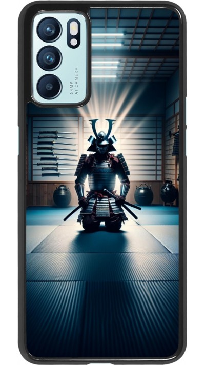 OPPO Reno6 5G Case Hülle - Samurai im Gebet