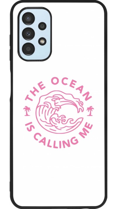 Coque Samsung Galaxy A13 5G - Silicone rigide noir The Ocean is calling me