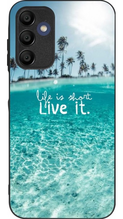 Samsung Galaxy A15 Case Hülle - Silikon schwarz Summer 18 24