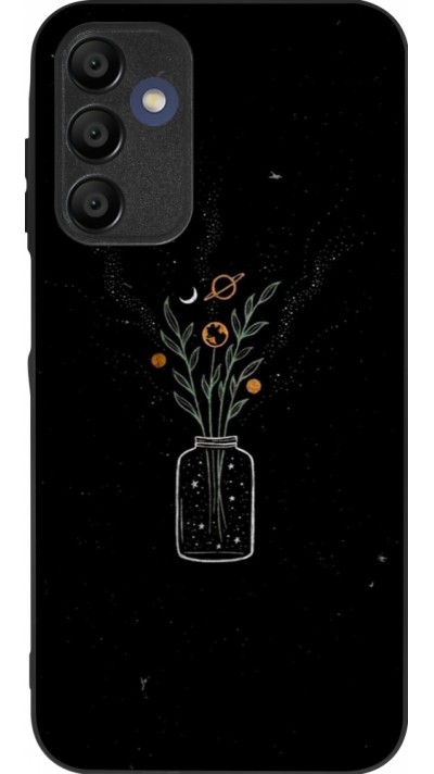 Samsung Galaxy A15 Case Hülle - Silikon schwarz Vase black