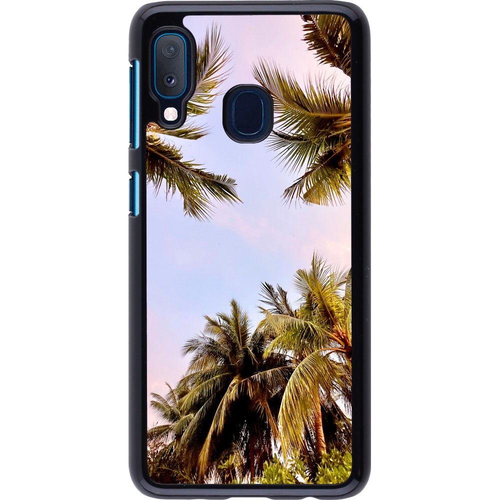 Samsung Galaxy A20e Case Hülle - Summer 2023 palm tree vibe