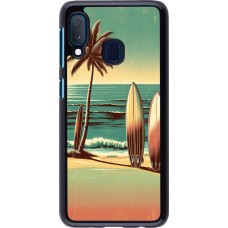 Samsung Galaxy A20e Case Hülle - Surf Paradise