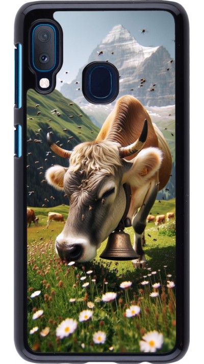 Coque Samsung Galaxy A20e - Vache montagne Valais