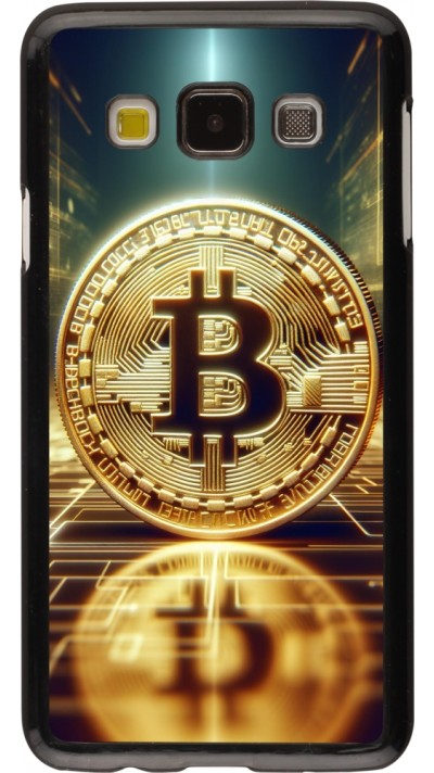 Samsung Galaxy A3 (2015) Case Hülle - Bitcoin Stehen