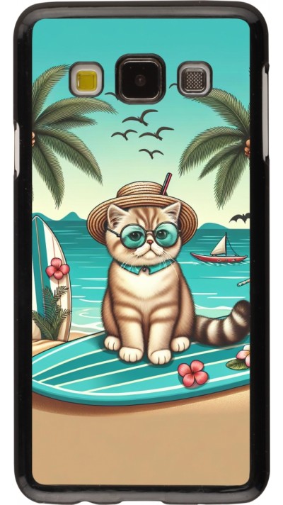 Samsung Galaxy A3 (2015) Case Hülle - Chat Surf Stil