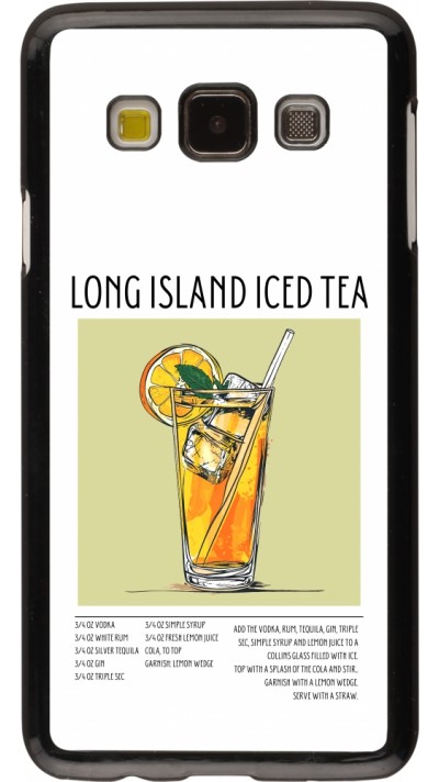 Samsung Galaxy A3 (2015) Case Hülle - Cocktail Rezept Long Island Ice Tea